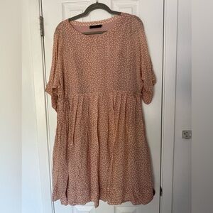 Hatch Maternity Pale-Pink Floral Dress sz 2